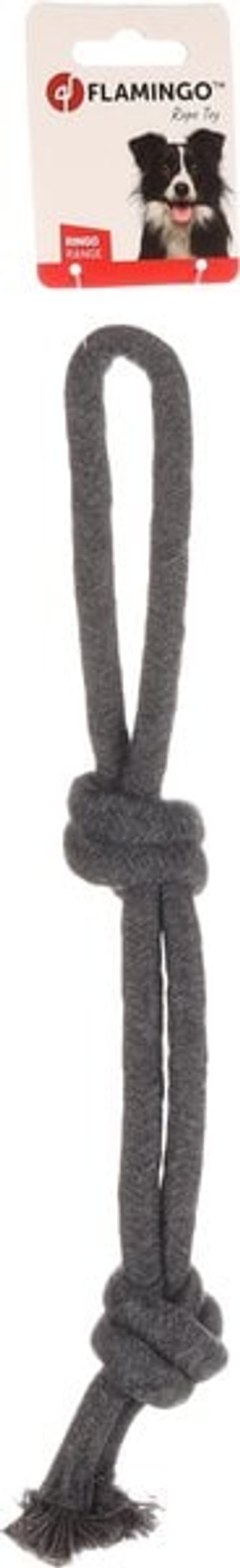 Flamingo f-521937 - Jouet Corde à tirer avec 2 noeuds foncé