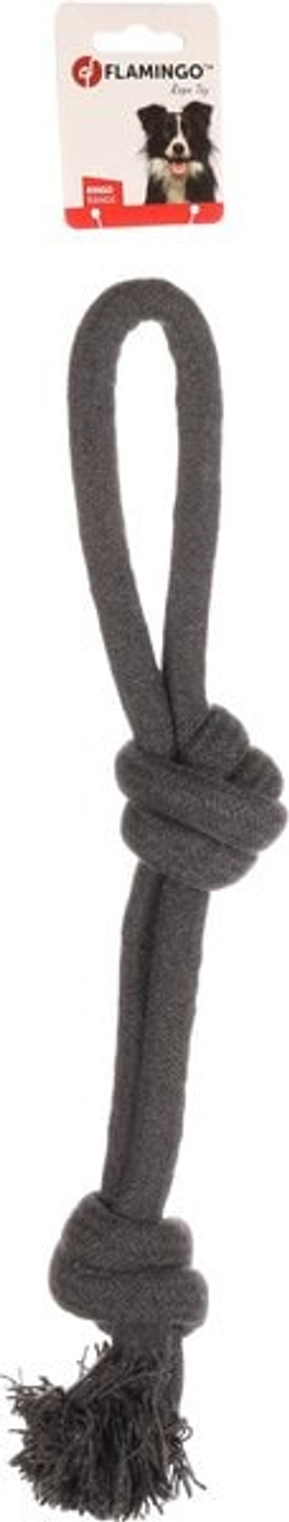 Flamingo f-521939 - Jouet Corde à tirer avec 2 noeuds foncé