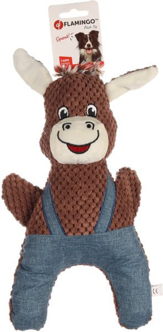 Flamingo f-521985 - Jouet Âne Brun