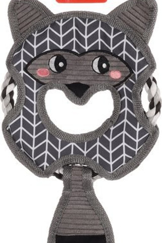 Flamingo f-521980 - Jouet Raton laveur avec corde