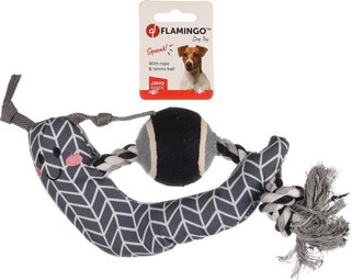 Flamingo f-521979 - Jouet Escargot avec balle avec corde