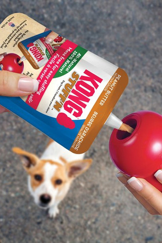 Kong® f-522774 - Kong® Remplissage de pâte & Friandises Pâté Beurre darachide