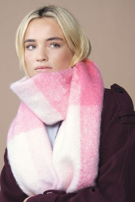 BEECHFIELD BF494R - Oversize plaid scarf
