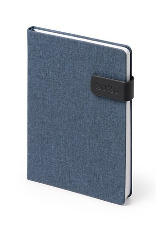Stamina AG1128 - KOVEN A5 diary made of recycled RPET polyester with magnetic fastening