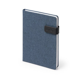 Stamina AG1128 - KOVEN A5 diary made of recycled RPET polyester with magnetic fastening