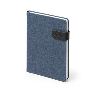 Stamina AG1128 - KOVEN A5 diary made of recycled RPET polyester with magnetic fastening