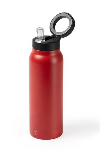 Stamina BI1787 - HEYDUD Double-walled thermal bottle with body in recycled 304 stainless steel