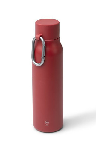 Stamina BI1834 - CUBEL Double-walled thermal bottle made up of  recycled 304 stainless steel with a  matte finish
