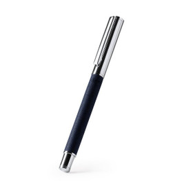 Stamina BL1572 - LOMOX Roller ballpoint pen with a metal body combined with recycled RPET polyester