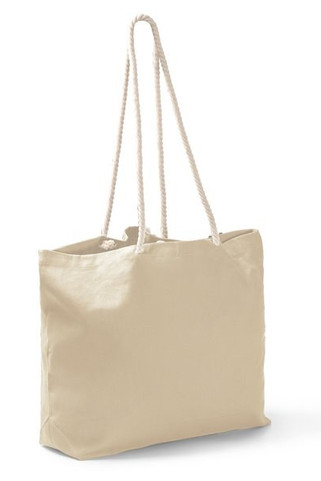 Stamina BO1647 - SANDY Beach bag made of 100% cotton 260g/m²