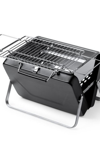 Stamina BQ1544 - RULOT Portable charcoal barbecue made of stainless steel