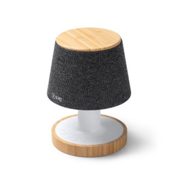 Stamina BS1801 - TREMENS 5W speaker lamp made of recycled polyester with bamboo details