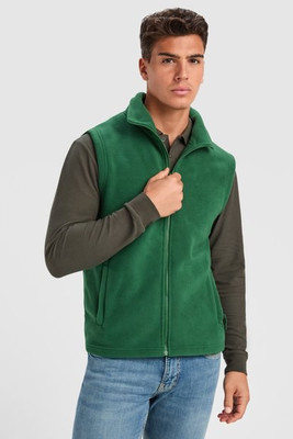 Roly CC6416 - NEW BELLAGIO Fleece vest with front zip and high collar