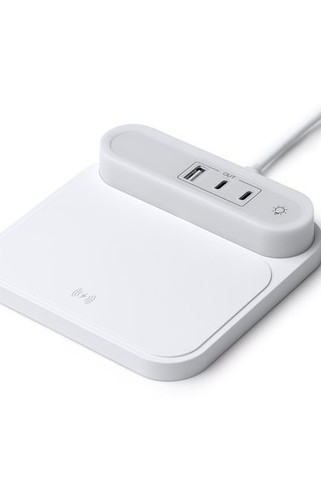 Stamina CR1833 - TITANUS Draadloos oplaadstation met ingebouwde lamp