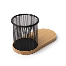 Stamina CR1920 - COSTELO Multifunktionaler Stifthalter aus Metall mit Gitterdesign