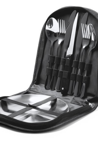 Stamina CU1675 - TRIVOR Bestekset en borden van roestvrijstaal