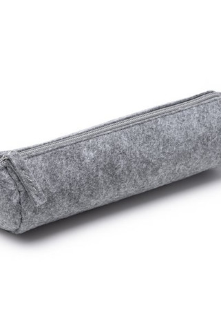 Stamina ET1740 - RAYK Gerecyclede vilten cilindervormige etui met een ritssluiting en bijpassende ritstrekker