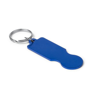 Stamina KO1556 - HORNET Recycled aluminium coin keychain ideal for the shopping cart