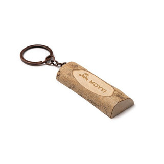 Stamina KO1606 - TELMON Wooden trunk keychain with indentation