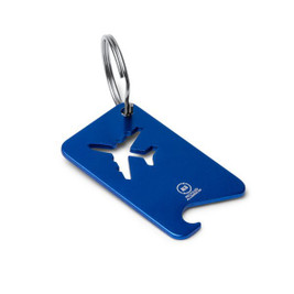 Stamina KO1876 - FLAPIK Recycled aluminium keyring with bottle opener