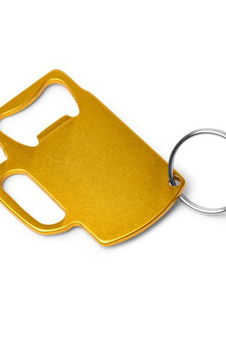 Stamina KO1878 - ARTOIS Recycled aluminium keyring with beer jug design