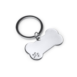 Stamina KO1902 - CHOP 201 metalen sleutelhanger met een botvormig ontwerp