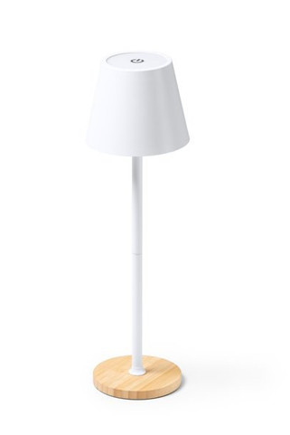 Stamina LP1745 - BARROW Lamp with metal body and bamboo base