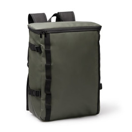 Stamina MO1929 - VIRTON Backpack made from PU leather and 600D polyester with a large main compartment lined on the top