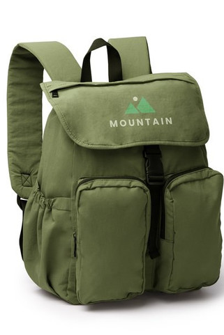 Stamina MO2025 - KABUKI Backpack made from soft nylon with a large main compartment featuring an adjustable drawstring closure and safety stopper