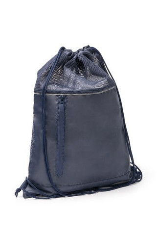 Stamina MO2028 - MASKOT Drawstring backpack made from RPET 210D with mesh fabric on the top and all over the back