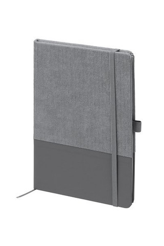 Stamina NB1817 - SULY A5 notepad made from corduroy and PU leather