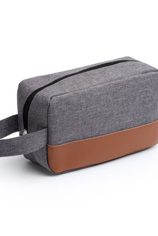 Stamina NE1498 - TOSUN Toilet bag made of RPET recycled polyester with PU leather