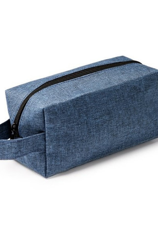 Stamina NE1742 - ALPIS Toiletry bag made of 600D RPET with zip closure and practical handle for carrying