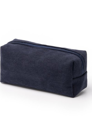 Stamina NE2044 - BONETE Corduroy toiletry bag with a main compartment and a zip closure in a matching colour to the body