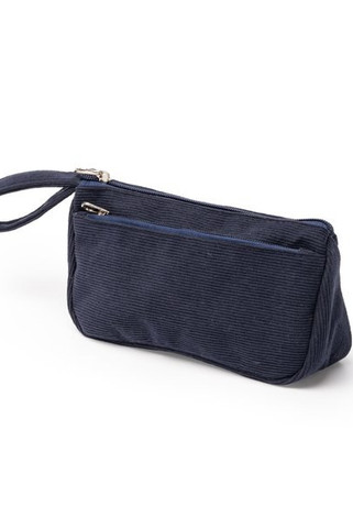 Stamina NE2045 - FEREZ Corduroy toiletry bag with a main compartment and a front compartment