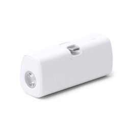 Stamina PB1712 - BIPER 5000mAh power bank made of recycled ABS with LED light flashlight function