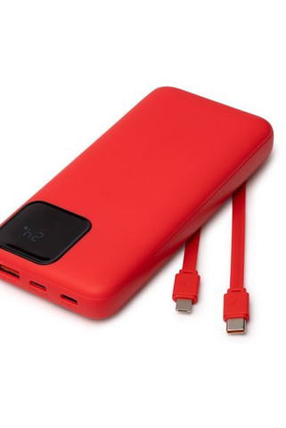 Stamina PB1890 - CONWAY External 10000 mAh battery with soft touch recycled ABS body