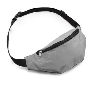 Stamina RN1691 - NURMI Reflective waist bag with large front pocket made of polyester