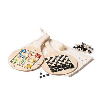 Stamina SD1669 - SALENTO Set of beach shovels made of wood and wheat fibre