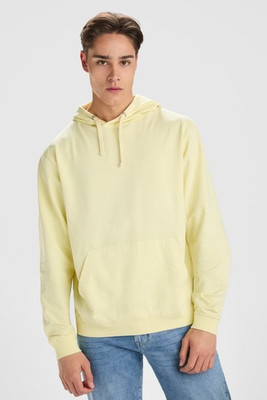 Roly SU2204 - KENIA Unisex sweatshirt met capuchon van ongeborsteld katoen met een gewassen effect