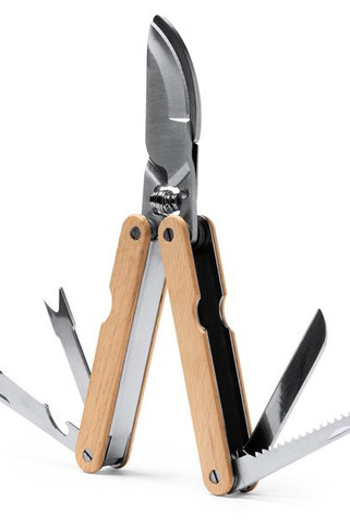 Stamina TO1628 - FELOS Stainless steel multi-tools and wood handle