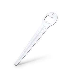 Stamina TO1629 - SOLTER Seed depth gauge with opener made of recycled 304 stainless steel