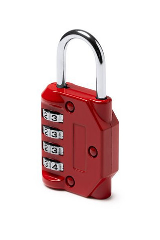 Stamina TO1688 - MILVIA A padlock with a 4-digit combination