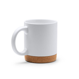 Stamina TZ1638 - BANKET Ceramic mug in a glossy finish with a removable cork base