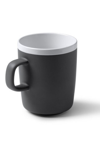 Stamina TZ1639 - CARTUX Matte ceramic mug in a white and colour combination design