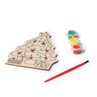 Stamina XM1512 - CANDEL Christmas colouring set made of wood