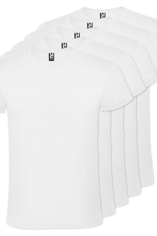 Pack of 5 Roly CA6424 - ATOMIC 150 Tubular short-sleeve t-shirt