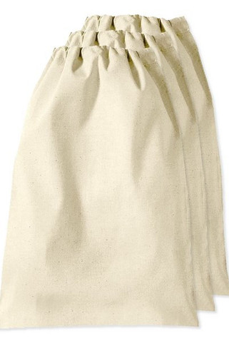 Pack of 3 Westford mill WM115 - Versatile Cotton Tote Bag with Customizable Sizes