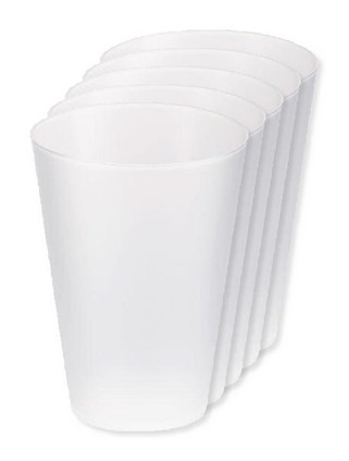Pack of 50 GiftRetail MO6375 - FESTA LARGE - Eco-friendly and Reusable 300ml - Festival/Party Cup