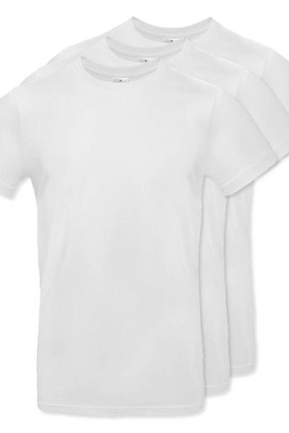 Pak van 3 B&C BC03T - Moderne Katoenen T-shirt voor Heren